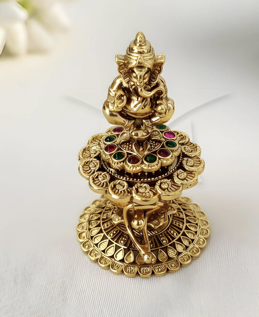 Vinayagar Kumkum Box