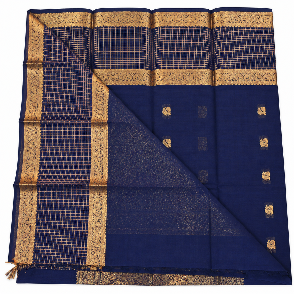 Mercerized Cotton - Navy Blue