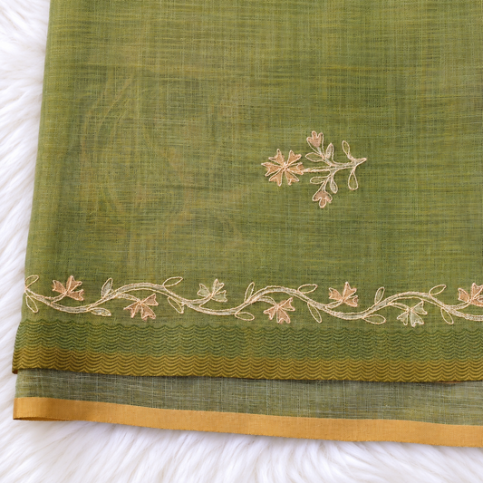 Linen - Pastel Green