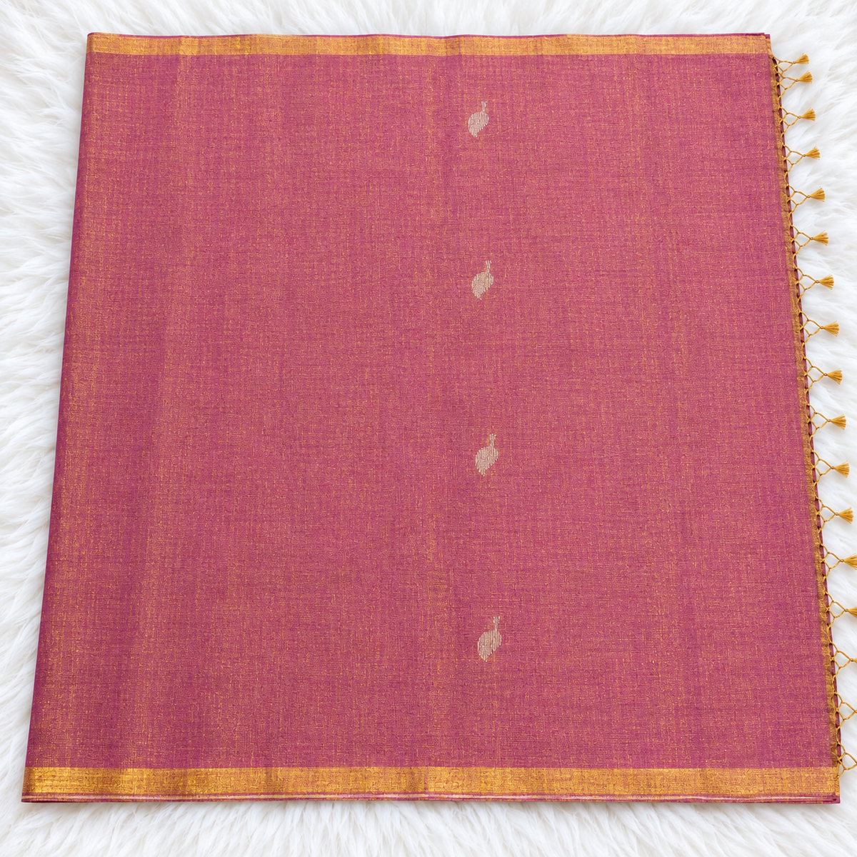 Half Linen & Tissue - Paithani and Jamdani work