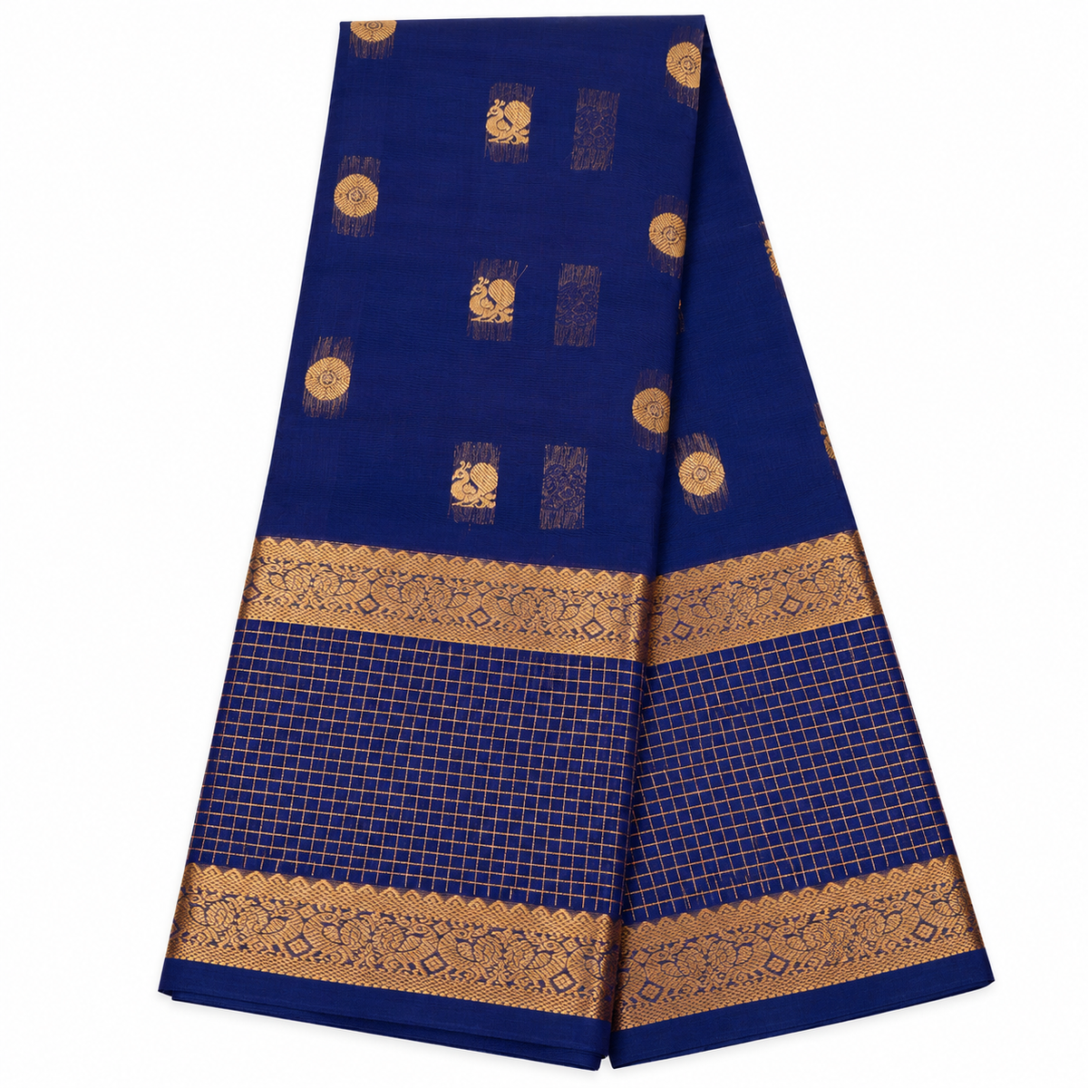 Mercerized Cotton - Navy Blue