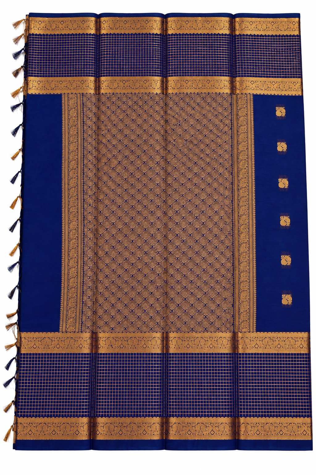 Mercerized Cotton - Navy Blue