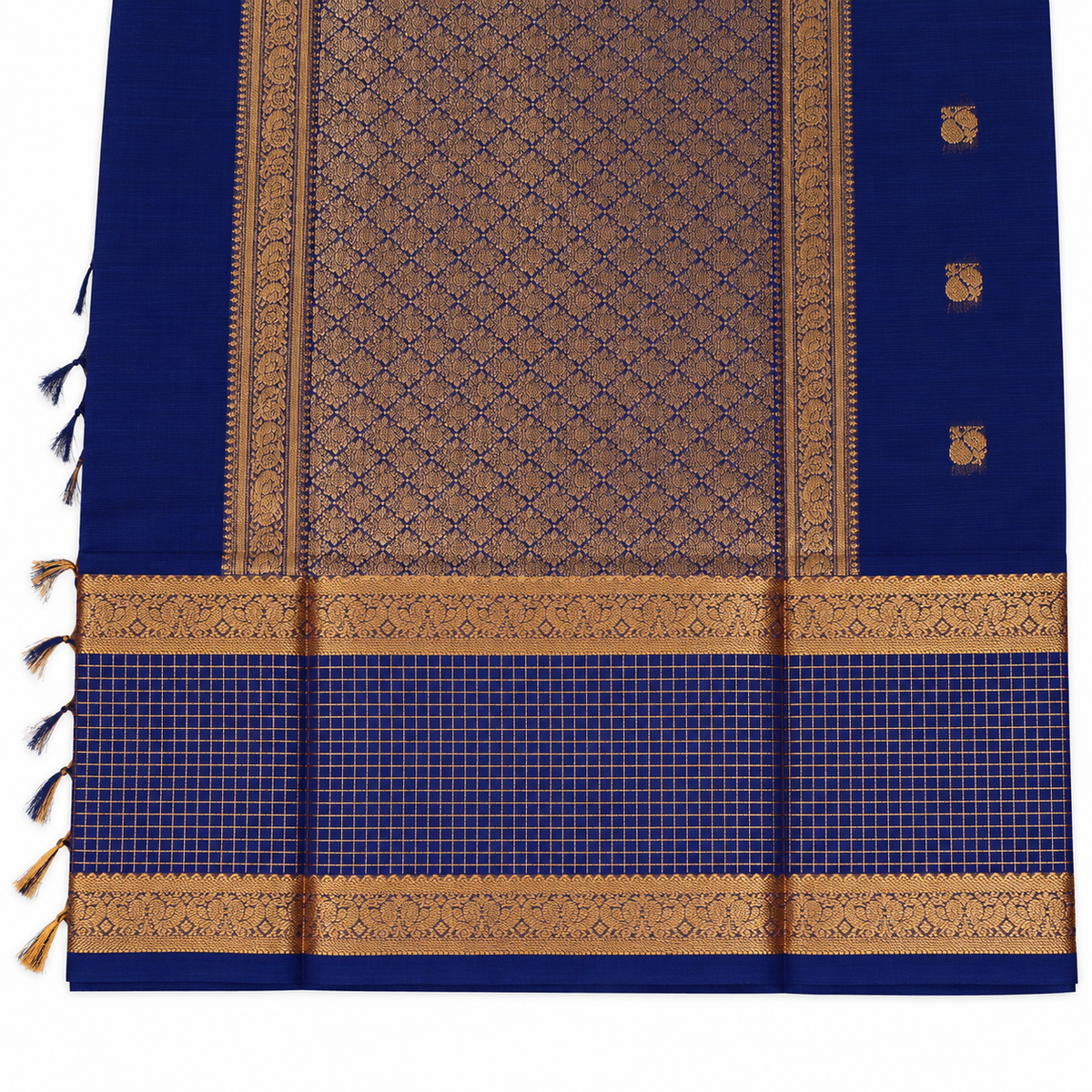 Mercerized Cotton - Navy Blue