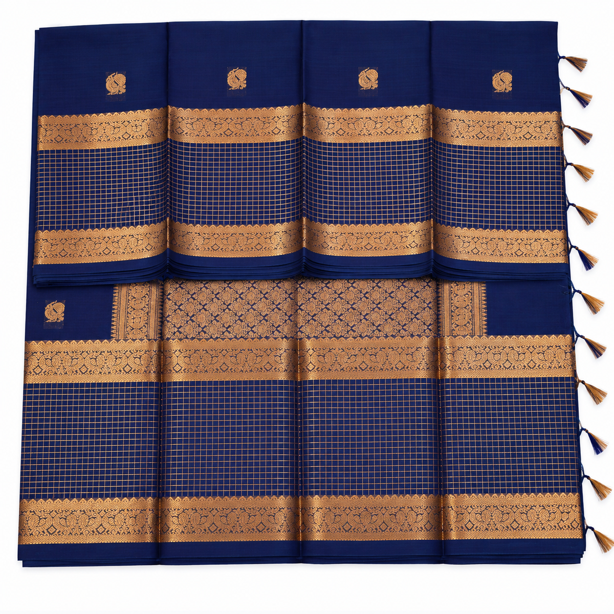 Mercerized Cotton - Navy Blue